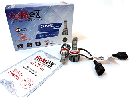 FEMEX RX COSMO CSP SEOL H8/11 LED FAR XENON LED HEADLİGHT