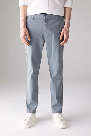 DeFacto Regular Fit Fermuar Cepli Düz Paça Gabardin Chino Kanvas Pantolon B2088AX24SPBE666