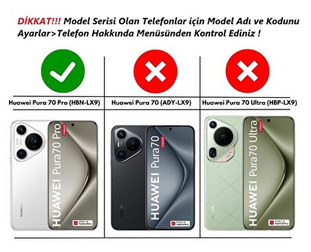 Huawei Pura 70 Pro Kılıf Yüzüklü Standlı Extra Darbe Emici Sert Silikon Kapak - Lacivert