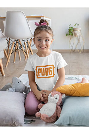 Pubg Yazılı Unisex Savaş Oyunu Çocuk Tişört (1-12 Yaş)