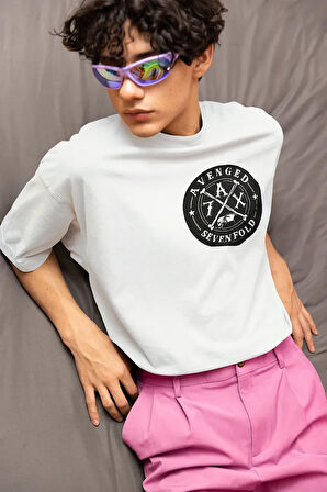 1999 Avenged Sevenfold Baskılı Unisex Oversize Müzik Grubu Tişört
