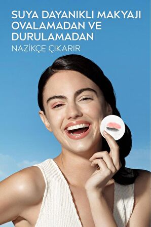 Nivea Aqua Rose Micellar Gül Suyu Çift Fazlı Makyaj Temizleme Suyu 400ml, Yüz Göz Ve Dudak, Nemlendirici