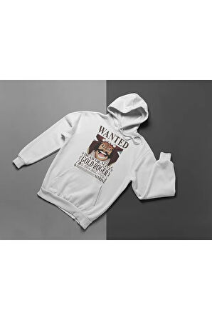 Gold Roger Unisex Oversize Anime Hoodie