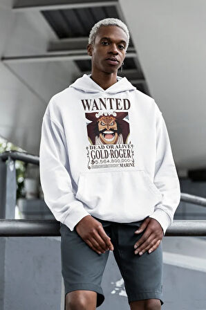 Gold Roger Unisex Oversize Anime Hoodie