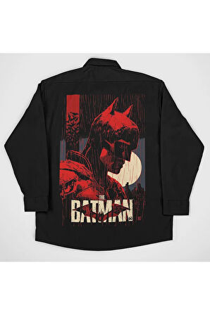 The Batman Dc Karakter Baskılı Unisex Film Kahramanı Gömlek