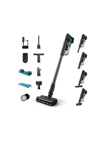  PHİLİPS XC6557/01 CORDLESS VC AQUA DİKEY ŞARJLI SÜPÜRGE + PHİLİPS SERİES 5000 HDA150/60 BAKIR TÜRK KAHVE MAKİNESİ HEDİYELİ