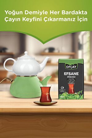 Ofçay Efsane Filiz Dökme Siyah Çay 1000gr x 6 Adet