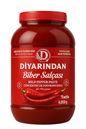 Diyarından Tatlı Biber Salçası 4.050 Gr