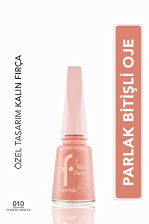 Flormar Blossom Uzun Süre Kalıcı & Parlak Bitişli Oje