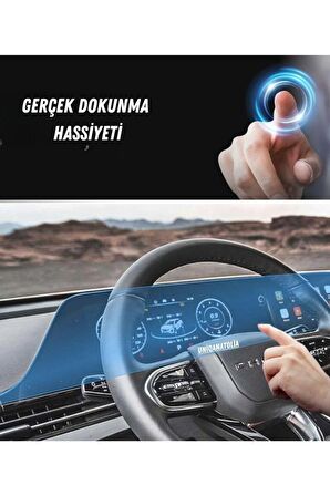 Chery OMODA 5 Dijital Gösterge ve Bilgi Ekranı Uyumlu Nano Ekran Koruyucu