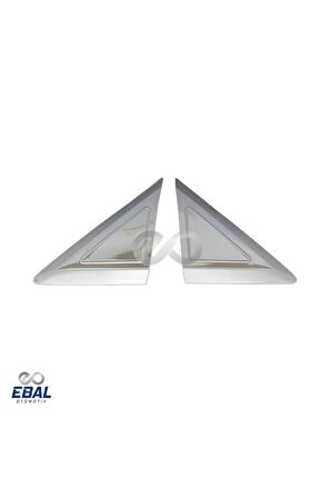 Mercedes Sprinter W906 Krom Kelebek Cam Nikelajı 2 Parça 2006-2018 Arası Paslanmaz Çelik