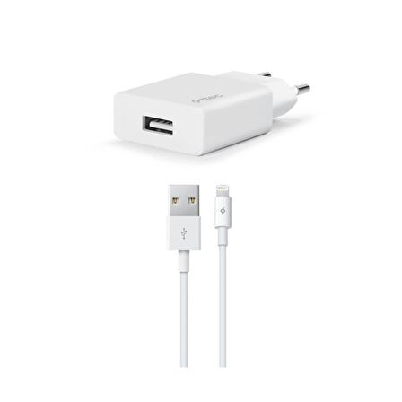 Ttec Lightning 10.5 Watt Hızlı Şarj Aleti Beyaz