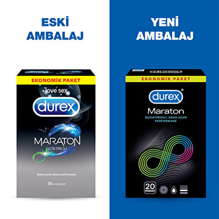 Durex Maraton Prezervatif 20 li