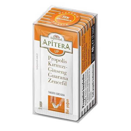 Apitera Up 7 g x 35 Adet (Propolis, Bal, Kırmızı Giseng, Guarana)