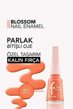 Flormar Blossom Uzun Süre Kalıcı & Parlak Bitişli Oje