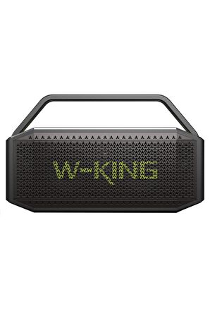 W-KING D9-1 Bluetooth Hoparlör 100W Boombox 40S Dinleme IPX6 Kablosuz Stereo TWS Ses Bombası Yeşil