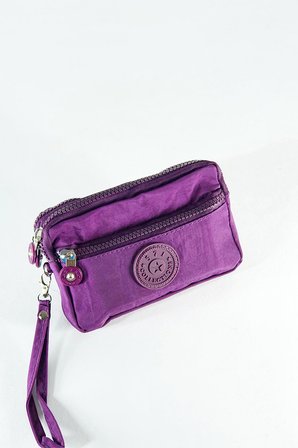 Unisex  Cüzdan 3 Gözlü Bileklikli 17x10 cm Klinkır Su Geçirmez Kırinkıl Krinkıl Nemo Group