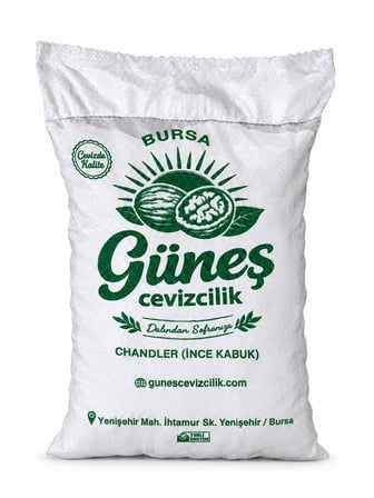 İnce kabuklu yerli chandler Ceviz 5 kg (30 mm ve üstü)