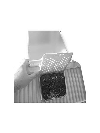 3 In 1 Cat Toilet Beyaz