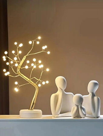 3'lü Dekoratif Aile Biblo, Minimal Pinterest Biblo