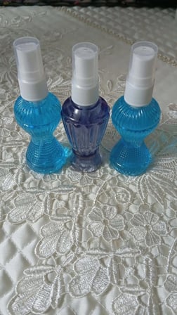 3 lü Set Kolonya Şişesi (Lavanta-Gençlik)