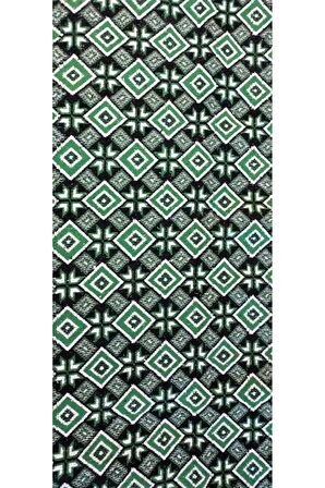 Makine dokuması Baklava desenli 3 Mekik Kalın Kilim