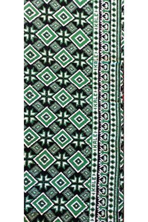 Makine dokuması Baklava desenli 3 Mekik Kalın Kilim