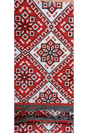 Makine Dokuması Çiçekli Desenli 3 Mekik Kaliteli Kalın Kilim
