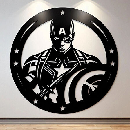 Kaptan film Karakter dekoratif dekor tablo 