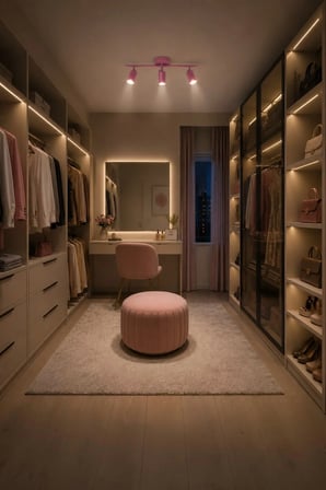 Spoty 3'Lü Pembe Renkli GÜN IŞIĞI Modern Tasarım Salon - Mutfak - Banyo Spot Sıralı Avize