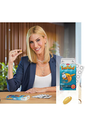 Çocuklar Için D Vitamini ve Omega 3 30 Jel Tablet