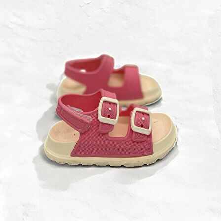 KIZ ÇOCUK ÖNÜ TOKALI EVA SANDALET