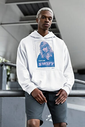 Taylor Swift Reputation Baskılı Unisex Oversize Şarkıcı Hoodie
