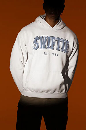 Swiftie Est. 1989 Baskılı Unisex Oversize Taylor Swift Hoodie