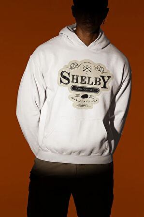 Shelby Company Yazılı Unisex Oversize Peaky Blinders Hoodie