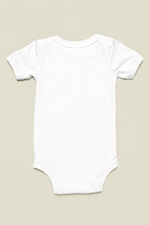 Dünya Bir Yana Anneannem Bir Yana ! Yazılı Pamuklu Yumuşak Unisex Çıtçıtlı Body Zıbın