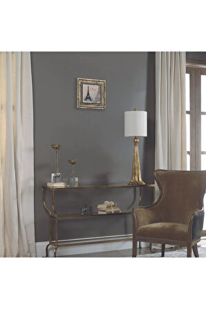 Eyfel Kulesi Baskılı Taş Tablo 25X25