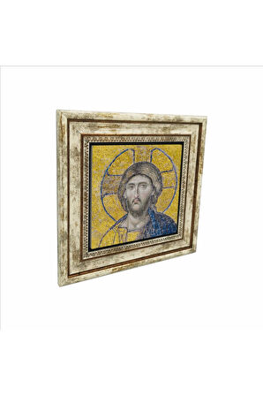 Ayasofya- Hz. İsa Mozaiği Baskılı Taş Tablo 25X25