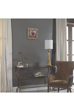 Müzisyen Kadınlar Minyatür Baskılı Taş Tablo 25X25