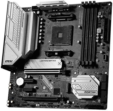 MSI Mag B550M Mortar Max Wi-Fi AM4 DDR4 Micro ATX Anakart Outlet