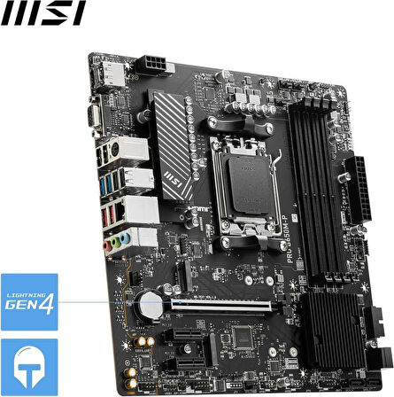 MSI Pro B650M-P AMD AM5 DDR5 Micro ATX Anakart - Outlet