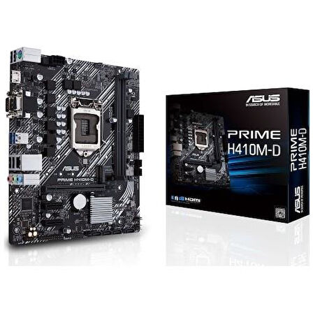 Asus PRIME H410M-D Intel LGA1200 DDR4 Micro ATX Anakart Teşhir
