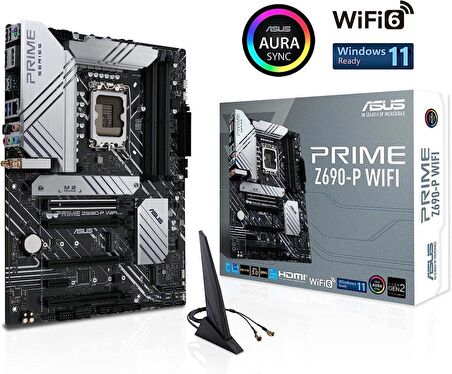 Asus Prime Z690-P Wi-Fi D5 Intel LGA1700 DDR5 ATX Anakart Teşhir