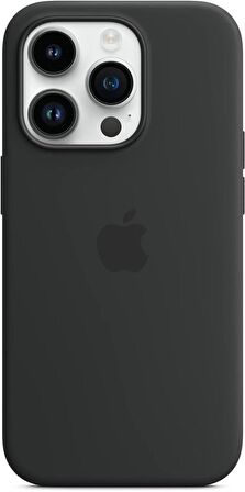 Apple iPhone 14 Pro MagSafe Özellikli Silikon Kılıf Gece Yarısı MPTE3ZM/A Teşhir