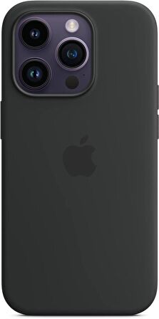 Apple iPhone 14 Pro MagSafe Özellikli Silikon Kılıf Gece Yarısı MPTE3ZM/A Teşhir