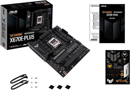 Asus Tuf Gaming X670E-PLUS Wi-Fi AMD AM5 DDR5 ATX Anakart Teşhir