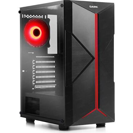 Dark X-FORCE DKCHXFORCE500 3 Fanlı 500 W ATX Oyuncu Kasası Teşhir