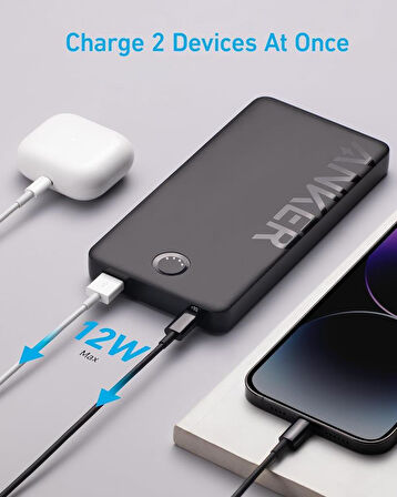 Anker PowerCore 323 10000 mAh Hızlı Şarj Powerbank Teşhir