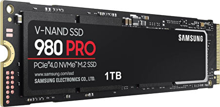 Samsung 980 PRO MZ-V8P1T0BW PCI-Express 4.0 1 TB M.2 SSD Teşhir