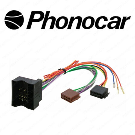 Phonocar Peugeot/citroen/wv/bmw Uyumlu Radyo Konektörü Araca Özel Iso Dönüştürücü Soket